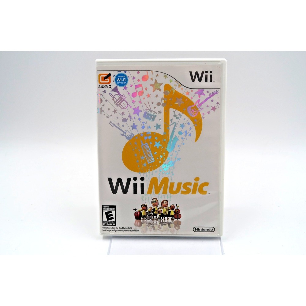 Wii Music Nintendo Wii, 2008, COMPLETE IN BOX w/Manual & Inserts CIB -‎ TESTED